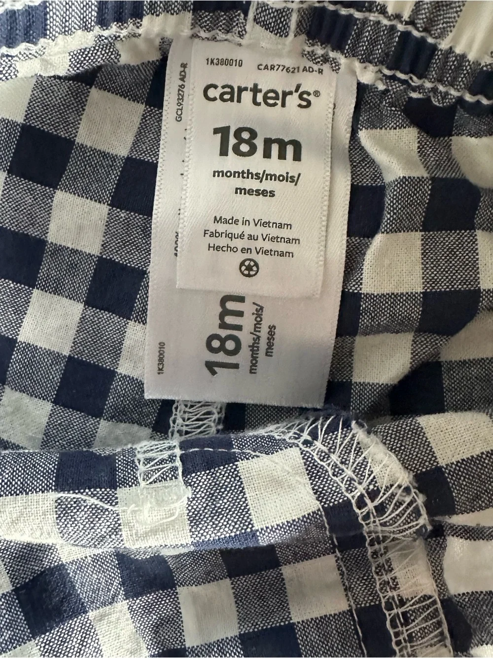 Carter's matching Polo Shirt and shorts, 18 months
